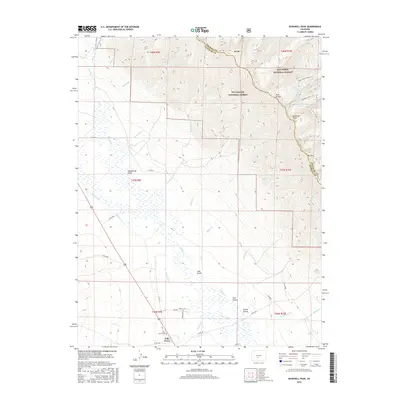 2016 Map of Bushnell Peak, 2016 Print
