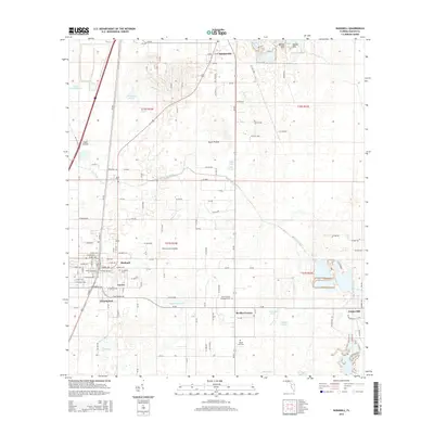 2015 Map of Bushnell, 2015 Print