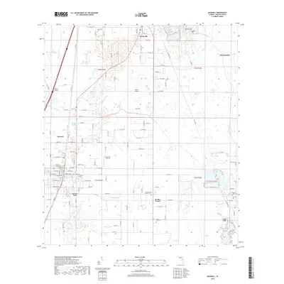 2018 Map of Bushnell, 2018 Print