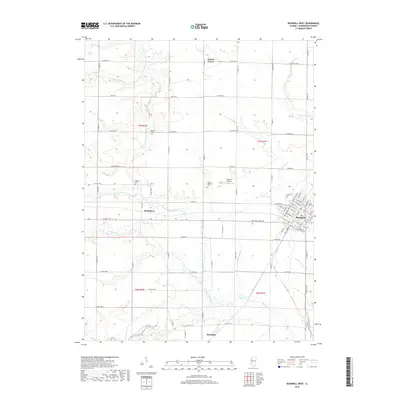2018 Map of Bushnell West, 2018 Print