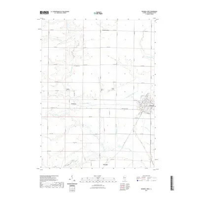 2021 Map of Bushnell West, 2021 Print