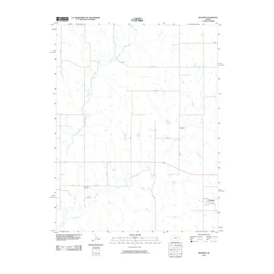 2010 Map of Bushong, 2010 Print