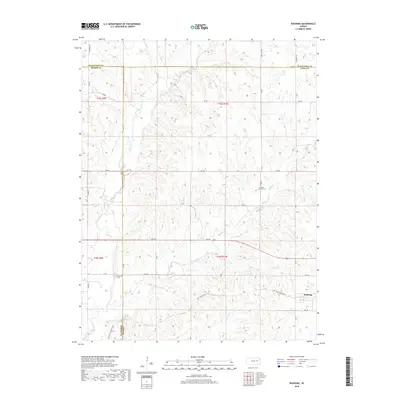 2018 Map of Bushong, 2018 Print