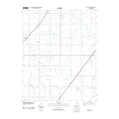 2010 Map of Bushyhead, 2010 Print