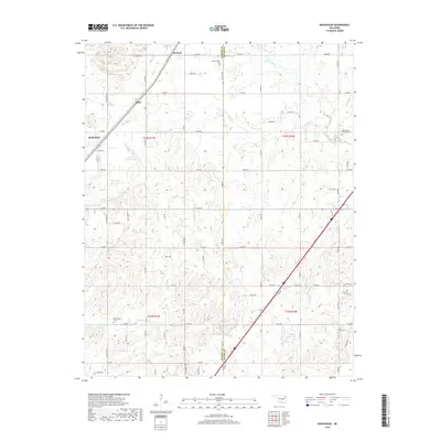 2019 Map of Bushyhead, 2019 Print