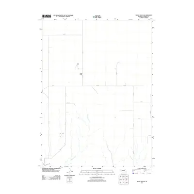 2011 Map of Buske Ranch, 2011 Print