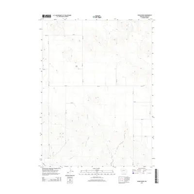 2014 Map of Buske Ranch, 2014 Print