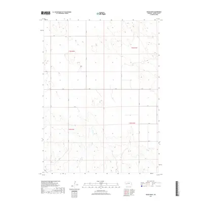 2017 Map of Buske Ranch, 2017 Print