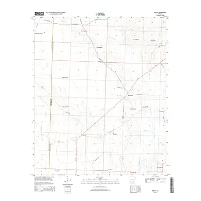 2014 Map of Bussey, 2014 Print