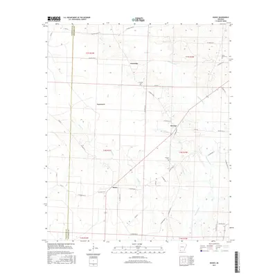 2017 Map of Bussey, 2017 Print