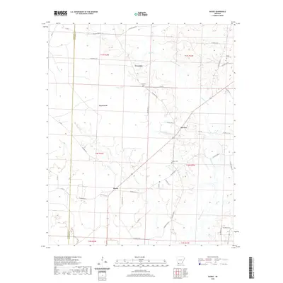 2020 Map of Bussey, 2020 Print