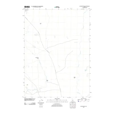 2010 Map of Buster Butte, 2010 Print
