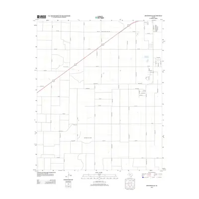2012 Map of Busterville, 2012 Print