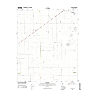 2016 Map of Busterville, 2016 Print