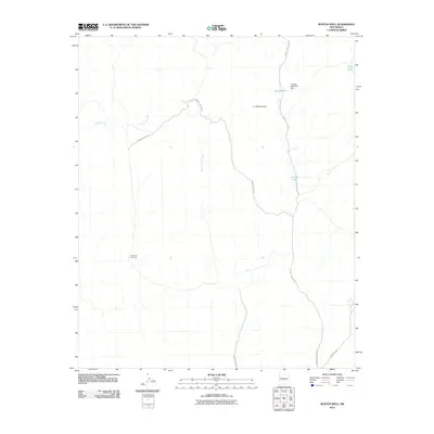 2010 Map of Bustos Well, 2010 Print