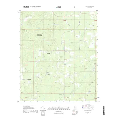 2021 Map of Busy Corner, 2021 Print