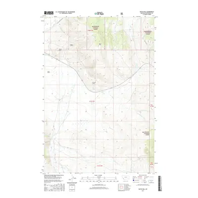 2017 Map of Butch Hill, 2017 Print
