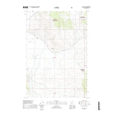 2020 Map of Butch Hill, 2020 Print