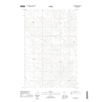 2020 Map of Butch Reservoir, 2020 Print