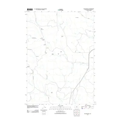 2012 Map of Butcher Hill, 2012 Print