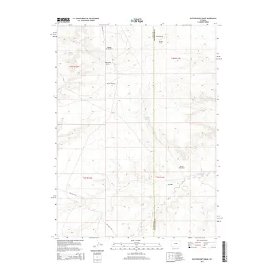 2015 Map of Butcher Knife Draw, 2015 Print