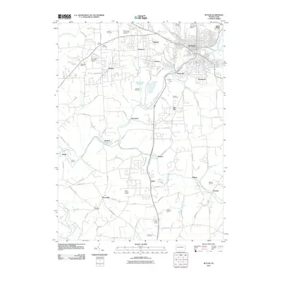 2010 Map of Butler, 2010 Print