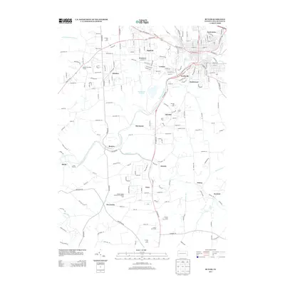 2013 Map of Butler, 2013 Print