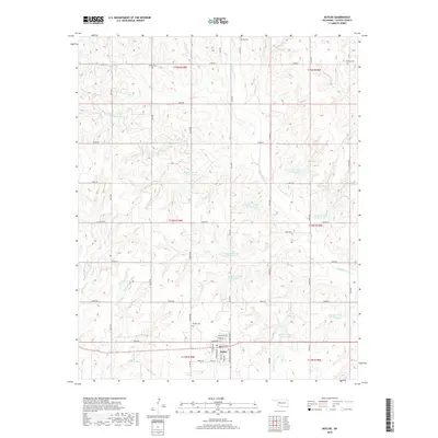 2018 Map of Butler, 2018 Print