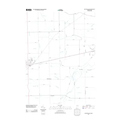 2013 Map of Butler East, 2013 Print