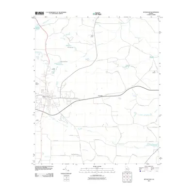 2011 Map of Butler East, 2011 Print