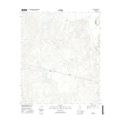 2016 Map of Butler, 2016 Print