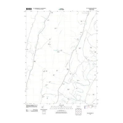 2010 Map of Butler Knob, 2010 Print