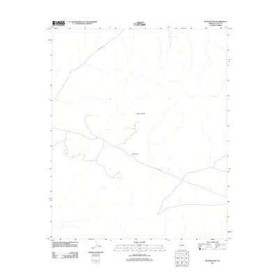 2011 Map of Butler Pass, 2011 Print