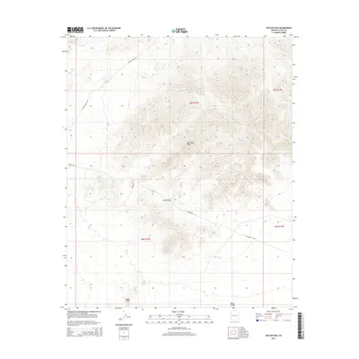 2014 Map of Butler Pass, 2014 Print