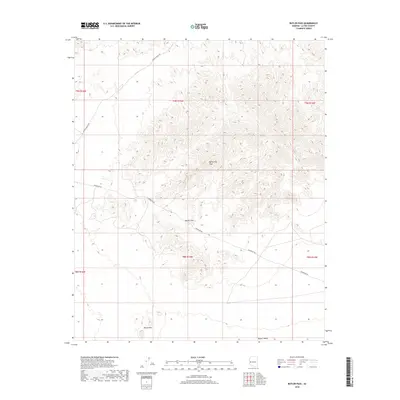 2018 Map of Butler Pass, 2018 Print