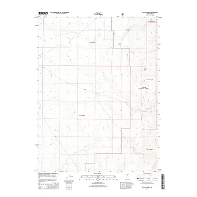 2014 Map of Butler Ranch, 2014 Print