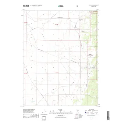 2018 Map of Butler Ranch, 2018 Print