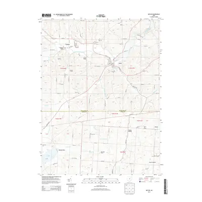 2013 Map of Butler, 2013 Print