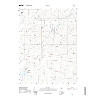 2019 Map of Butler, 2019 Print