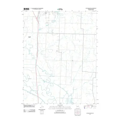 2011 Map of Butler South, 2011 Print