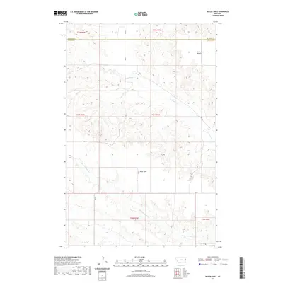 2020 Map of Butler Table, 2020 Print