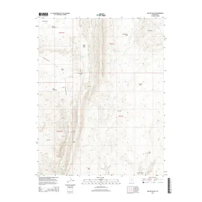 2014 Map of Butler Valley, 2014 Print