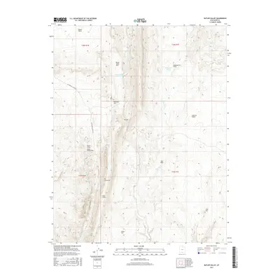 2017 Map of Butler Valley, 2017 Print