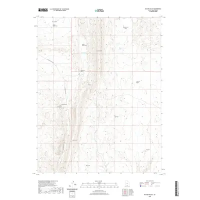 2020 Map of Butler Valley, 2020 Print