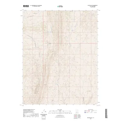 2023 Map of Butler Valley, 2023 Print