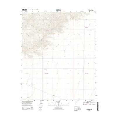 2014 Map of Butler Well, 2014 Print