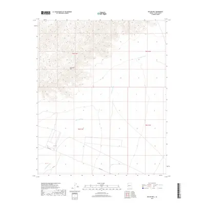 2018 Map of Butler Well, 2018 Print