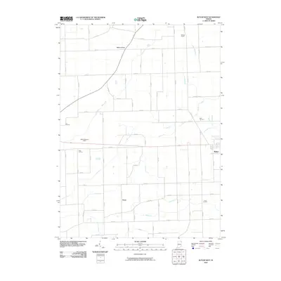 2010 Map of Butler West, 2010 Print