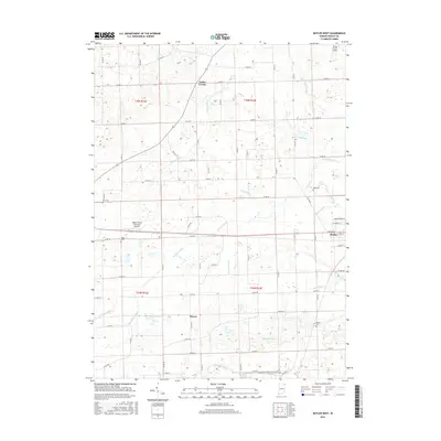 2016 Map of Butler West, 2016 Print