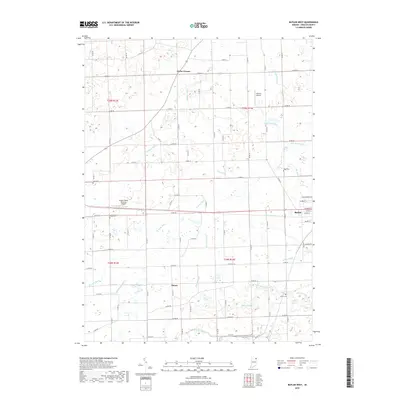 2019 Map of Butler West, 2019 Print